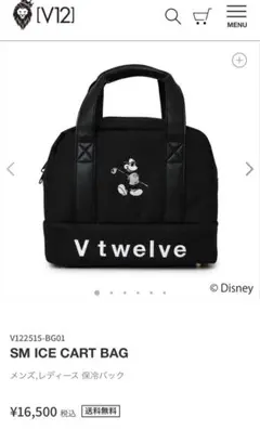 V12 SM ICE CART BAG