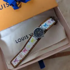 LOUIS VUITTON♡タンブールマルチカラー腕時計