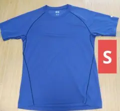 ユニクロ 半袖 ドライ Tシャツ パープル Sサイズ