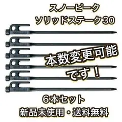スノーピーク(snow peak) ペグ ソリッドステーク30