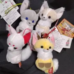 ちょコンとキツネ とおりゃんせ マスコット ぬいぐるみ 4種コンプ VMC