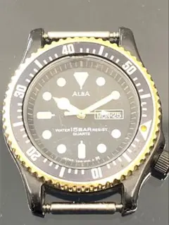 ALBA クォーツ時計 15BAR防水　フェイスのみ