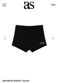 ason ショートパンツ ブラック 韓国 Matinkim