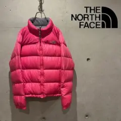 ノースフェイス ヌプシ 700フィルパワー ダウンジャケット M ピンク