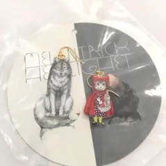 美品■ メラントリックヘムライト × ヒグチユウコ ■ 狼カットソー MELANTRICK HEMLIGHET × ヒグチユウコ 狼の仮面をかぶった猫