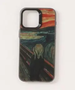 ムンク 叫びデザイン iPhoneケース(13or14)