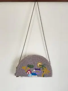 新品✨nice things ラフィア 可愛いバッグ