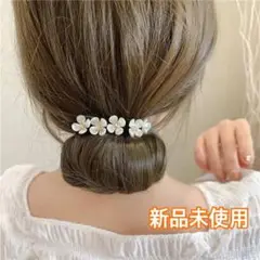 デフトバン アクセサリー ヘアアレンジ クリップ 花 お団子 ヘア メーカー