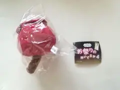 にっこりーノ お祭りのぬいぐるみ りんご飴
