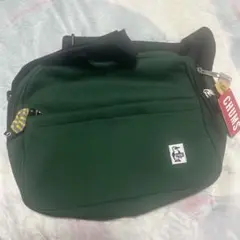 CHUMS メッセンジャーバッグ ダークグリーン