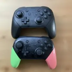 ジャンク ニンテンドースイッチ プロコン 2台セット