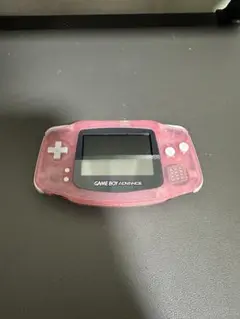 4356(ジャンク)ゲームボーイアドバンス クリアピンク