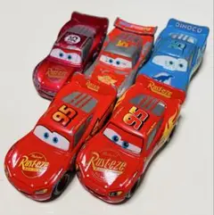 カーズ　トミカ　ライトニングマックイーン　5台セット