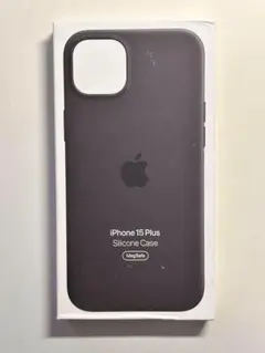 【新品】純正 iPhone 15 Plus シリコンケース・ブラック②