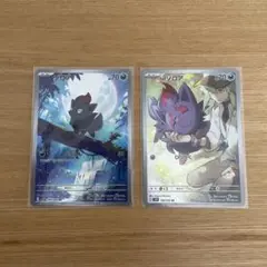 ポケモンカード ポケカ ゾロア Nのゾロア AR セット 美品
