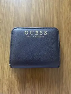 GUESS 二つ折り財布 黒
