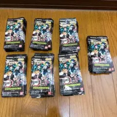 鬼滅の刃　ステンドグラスカード　パックver. 未開封69パックセット