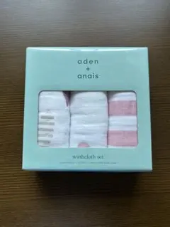 新品未使用　aden + anais ウォッシュクロスセット　出産祝い　タオル