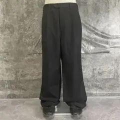 Ralph Lauren 〈ウールカシミヤ ワイドスラックス W36 L29〉