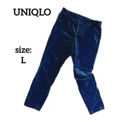 UNIQLO ユニクロ ヒートテック ハイライズ ベルベットレギンスパンツ 黒L