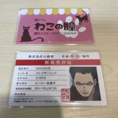ヒロアカ イレイザーヘッド 相澤消太 教員免許