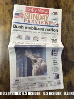 9.11 米同時テロ特集　TIME誌＋Newsweek誌 US版（4冊セット） 9.11 米同時テロ特集 TIME誌＋Newsweek誌 US版（4冊セット