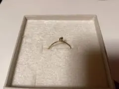 e.m K18 スカルダイヤモンドリング