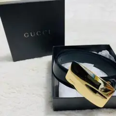 【即日発送】GUCCI ベルト 金バックル
