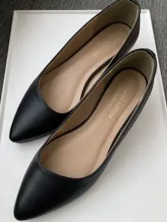 ⭐️最終お値下げ⭐️chocol raffine robe 黒 パンプス L