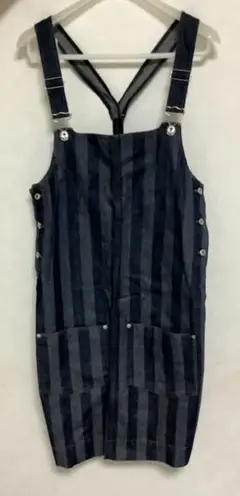 DIESEL ディーゼル ストライプサロペット