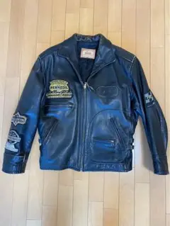 希少 LEE TREVOR ライダースジャケット ヴィンテージ 古着 ワッペン 2025年最新】LEE TREVOR レザーの人気アイテム - メルカリ