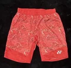 YONEX レッドパンツM