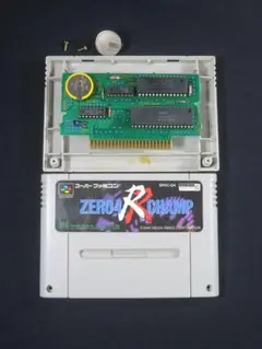 電池交換済 セーブok　ゼロヨンチャンプ ダブルアール スーパーファミコン