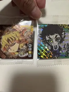我妻善逸・獪岳 ホログラムステッカーセット