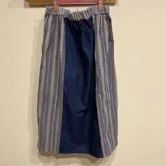 播州織　スカート