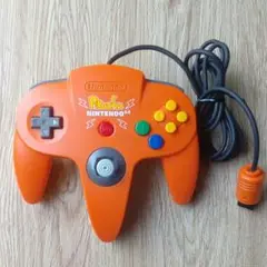 N64 ピカチュウ コントローラー オレンジ ニンテンドー64