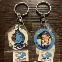 約25年くらい前　　レア　星野仙一　監督　シャオロン　キーホルダー　新品未使用