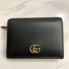 【美品】GUCCI GGモーマント 二つ折り財布