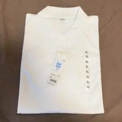 新品 UNIQLO ユニクロ ドライカノコポロシャツ 半袖 白 ホワイト GU