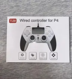 有線コントローラー ブラック PS4