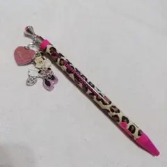 ディズニーリゾート　ひょう柄　ボールペン　ミニー　レオパード
