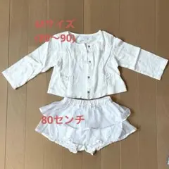 BeBe カーディガンM、ボトム80