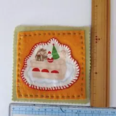 クリスマスフェルトワッペンセット