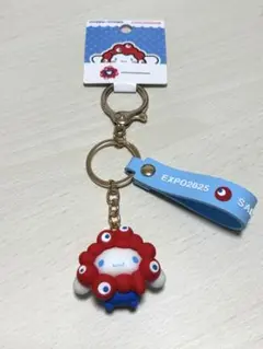 ミャクミャク シナモン 立体マスコットストラップキーホルダー 大阪万博