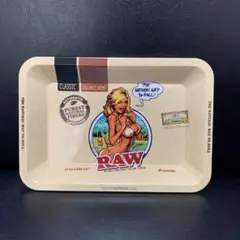 RAWトレー　ローリングトレー　手巻きタバコ　メタルトレー
