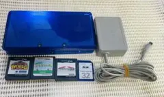 ニンテンドー3DS 本体 青色 ゲームソフト付き