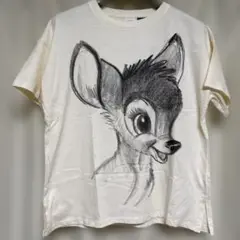 新品　未使用　タグ付き　ZARA Disney バンビ　のTシャツ