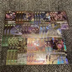 獄契約　ジャバドデッキ　デッキパーツ バトスピ 獄契約ジャバドデッキ！大量差し替え&スリーブ付き