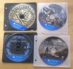 PS4 アンチャーテッド レムナント等4本セット