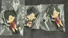 ハイキュー！！ラバーストラップ　黒尾鉄朗　3点セット　未使用未開封
